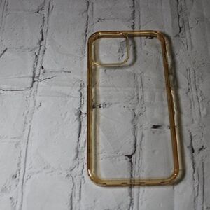 iPhone 12 Pro Max Clear SHOCKPROOF Phone Case Gold‎